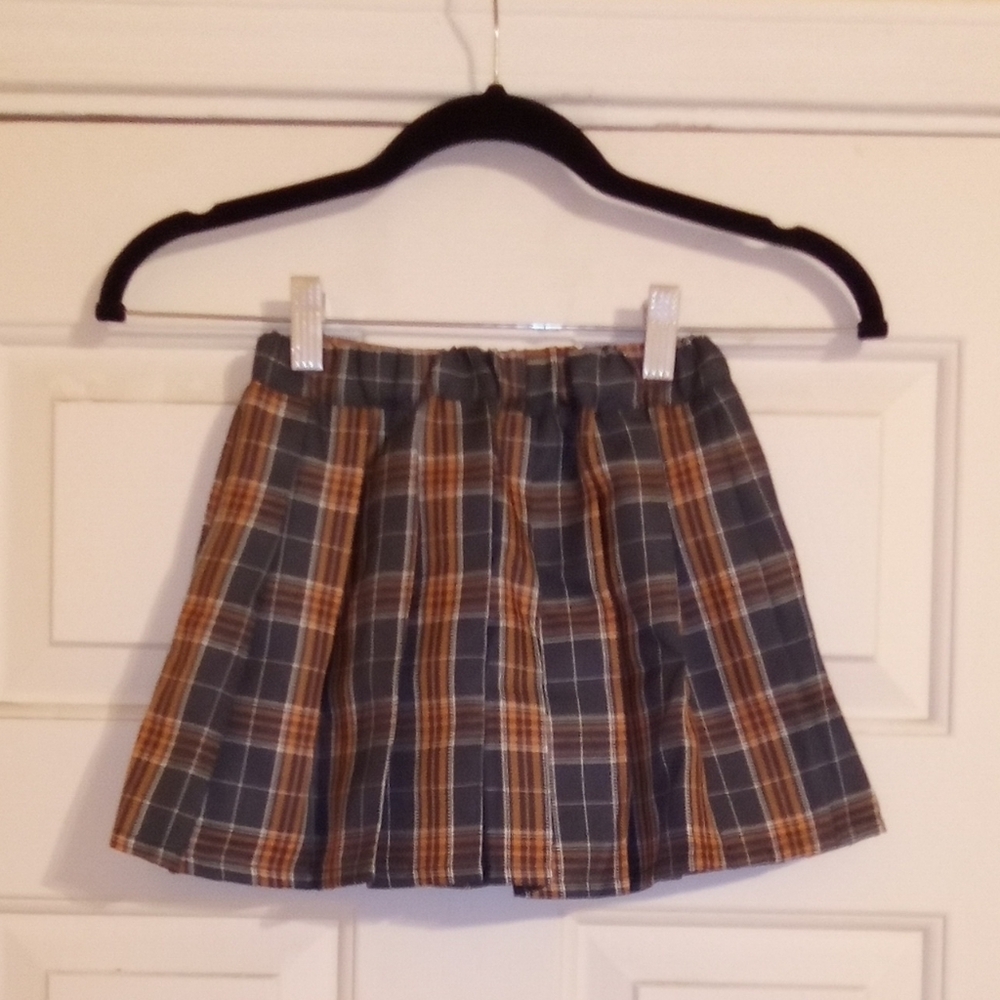 Girls 4t Plaid Skirt Unknown Source